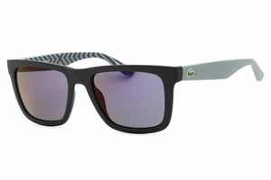 LACOSTE L750S 414 Sunglasses Matte Blue Navy Frame Blue Lenses 54mm - Picture 1 of 4