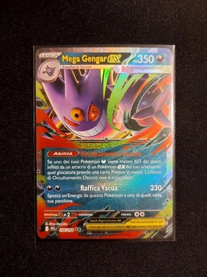 Carte Pokemon Mega Gengar Ex PFL 056 TCG Fiamme Spettrali Near Mint ita - Immagine 1 di 4