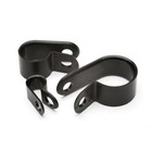 P-Clips Black Nylon Fasteners Cable Conduit Tubing Wire Plastic