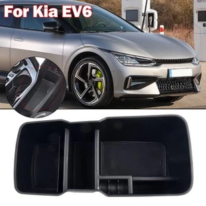 Practical Central Storage Box for Kia EV6 Keep Your Essentials within Reach - Picture 1 of 22