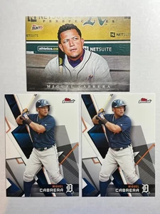 Miguel Cabrera 2017 2018 Topps Finest Bunt 5x7 Jumbo #d /49 Lot (3) Tigers - Picture 1 of 2