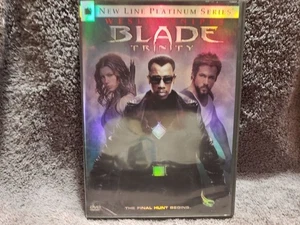 (3FREE) USED DVD Blade: Trinity (WS/FS, 2005, 2-Disc Set) Wesley Snipes - Picture 1 of 4
