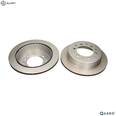 2x BRAKE DISC QD3878 FOR LEXUS TOYOTA 2UZ-FE 4.7L 8cyl GX1GR-FE 4.0L 6cyl PRADO - Image 1 of 4