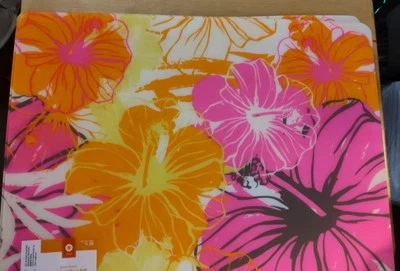 Target Decor NEW Plastic Vinyl Placemats Set Of 6 - Image 1 of 2
