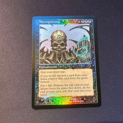 Necropotence Foil Magic The Gathering Card Near Mint Play Condition - Image 1 of 3