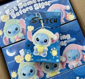 MINISO 100% Authentic Stitch Eat Something Before Sleep 1pcs Blind Box Keychain - Picture 1 of 6