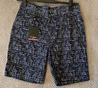 Pierre Cardin Mens 100% Cotton  Patterned Shorts Size Small