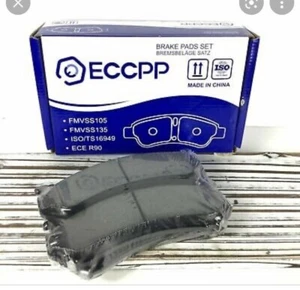 ECCPP Brake Pads Set Ceramic FMVSS135 / FMVSS105 / ISO/TS16949 / ECE R90 066503 - Bild 1 von 1