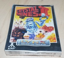 Crystal Mines II Atari Lynx Sealed New imperfect