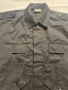 Rothco BDU Tactical Shirt L Regular Black Utility Military Style Ripstop - Picture 1 of 11