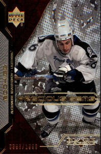 2000-01 Black Diamond Lightning Hockey Card #131 Alexander Kharitonov Rookie