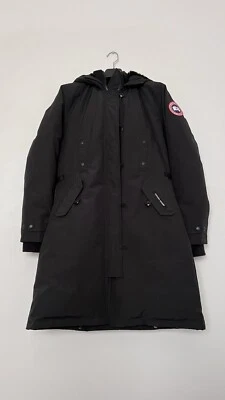 Authentic Canada Goose Kensington Parka Coat Jacket With Hood Black Small - Image 1 of 4