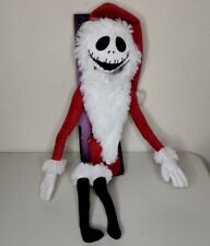 24” The Nightmare Before Christmas Jack Skellington Santa Poseable Plush Disney