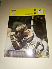  Rare 1980 Swedish Sportscaster Golf Card Sally Little NM 47-021-61-19