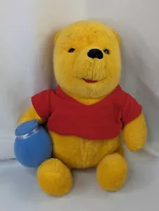 Mattel Winnie the Pooh Plush Blue Honey Pot 13 Inch Stuffed Animal Toy - Picture 1 of 6