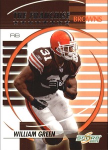 2003 Score Football The Franchise #TF8 William Green