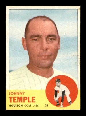 1963 Topps Set Break #576 Johnny Temple EX-MINT *OBGcards* - Image 1 of 2