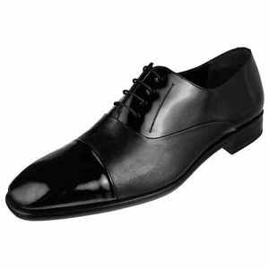 Peter Huber Men's Shoes Concerto Patent Oxford - Picture 1 of 3