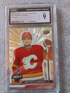 Matthew Coronato 2023-24 Upper Deck Draft Outburst Silver 1st Round #741 CGC 9 - Picture 1 of 3