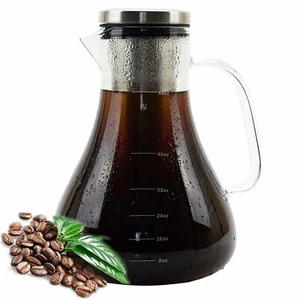 Cold Brew Coffee Maker for Iced Coffee & Tea, 1.5L, With Stainless Steel Filter - Picture 1 of 5