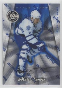 1997-98 Pinnacle Totally Certified Platinum Blue /3099 Mats Sundin #53 HOF