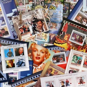 Stamp Collection Cinema 25+ Different Sets Topical Stamps MNH Sets - Picture 1 of 5