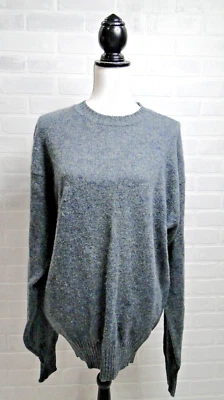 Pendleton Sweater Men X Large 100% Shetland Wool Crew Neck Pullover Blue Knit - Image 1 of 4