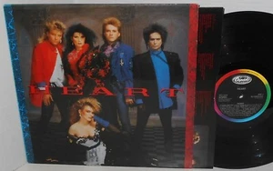 1985 HEART s/t self-titled LP UK pressing, orig inner sleeve, LPs insert Ex / Ex - Picture 1 of 2