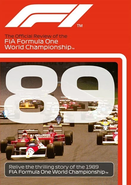 F1 1989 OFFICIAL REVIEW NTSC DVD. SENNA, PROST. 3 HRS, 5 MINS. DUKE VIDEO 6009NV - Image 1 of 1