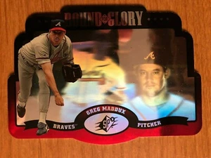 1996 SPx Bound For Glory Hologramm Greg Maddux Atlanta Braves - Bild 1 von 1