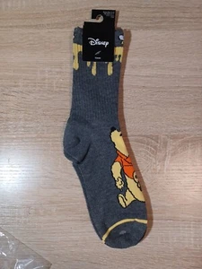 Disney Winnie The Pooh Honey Drip Crew Socks New /W Tags 5-10 - Picture 1 of 5