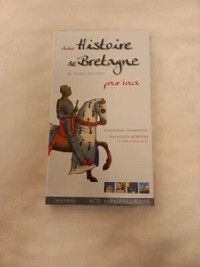 Audio Histoire de bretagne pour tous 4 CD 64 pages J.-J. Monnier Caillebot - Imagen 1 de 4
