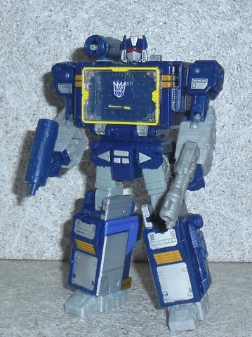 Transformers Netflix SOUNDWAVE Voyager Wfc War For Cybertron -no cassettes Cover