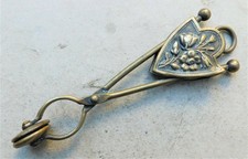 NO RESERVE c1880 Victorian Brass Skirt Lifter Vintage Antique