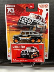 1/64 MATCHBOX 70 YEARS SPECIAL EDITION #12 MERCEDES-BENZ G 63 AMG 6X6 GRAY - Picture 1 of 2