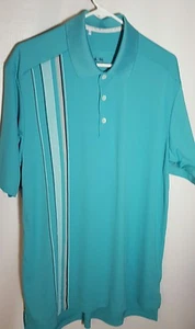Adidas Clima Cool Men's Medium Polo Golf Shirt 3 Button Placket /Germantown CC - Picture 1 of 6