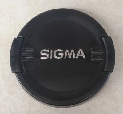 Sigma 55mm Snap On Lens Cap Front Used - Image 1 of 4