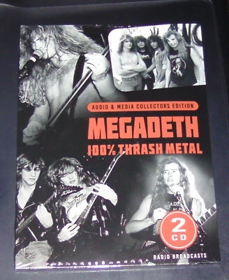 MEGADETH 100% TRASH METAL AUDIO & MEDIA COLLECTORS EDITION DOPPEL CD NEU & OVP - Bild 1 von 4
