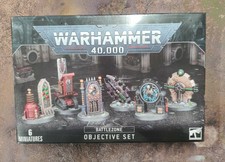 Battlezone Manufactorum Objective Set - Warhammer 40k - Games Workshop - New