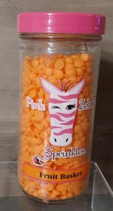 Pink Zebra 3.75 oz Sprinkles Jar Fruit Basket Scented Wax Melts - Picture 1 of 1