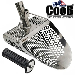CooB Upgraded Beach Sand Scoop Metal Detector Tool Detecting Hunting HEX-710 - Picture 1 of 10