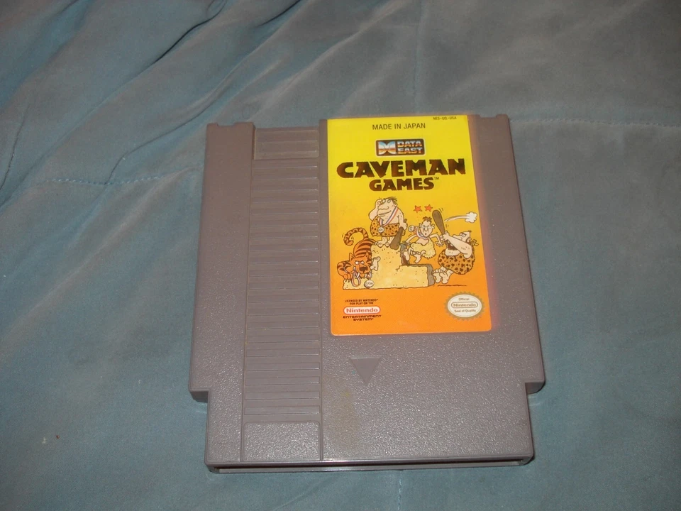 Caveman Games Nintendo NES - Image 1 of 1