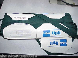 5 MTR BOTTLE GREEN No3 CONTINUOUS CHAIN ZIP INC.SLIDERS - Picture 1 of 1