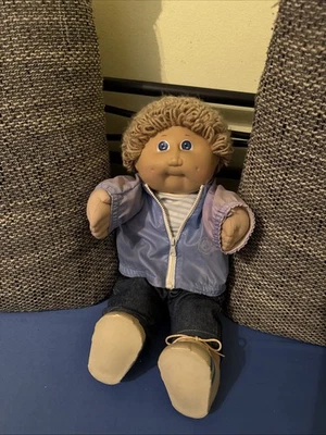 Cabbage Patch Kids CPK Puppe Junge Johnny Thurston 1985 By Coleco Xavier Roberts - Bild 1 von 4