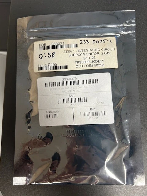 Texas Instruments TPS3809L30DBVT (58 pcs) - Image 1 of 1