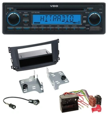 VDO AUX MP3 1DIN CD USB Autoradio für Smart ForTwo (451, 2010-2015) - Bild 1 von 4