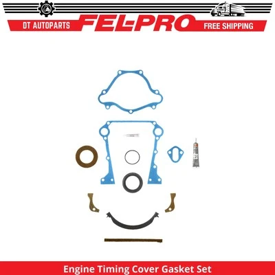 Juego de juntas de cubierta de distribución de motor para furgoneta Plymouth PB300 1974 Fel-Pro Foto 1 de 2