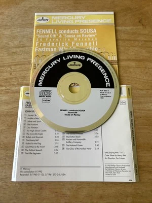 Fennell Conducts Sousa Marches (CD 1992) Диск и Инкрустация Только Без Чехла Бесплатная Доставка - Изображение 1 из 4