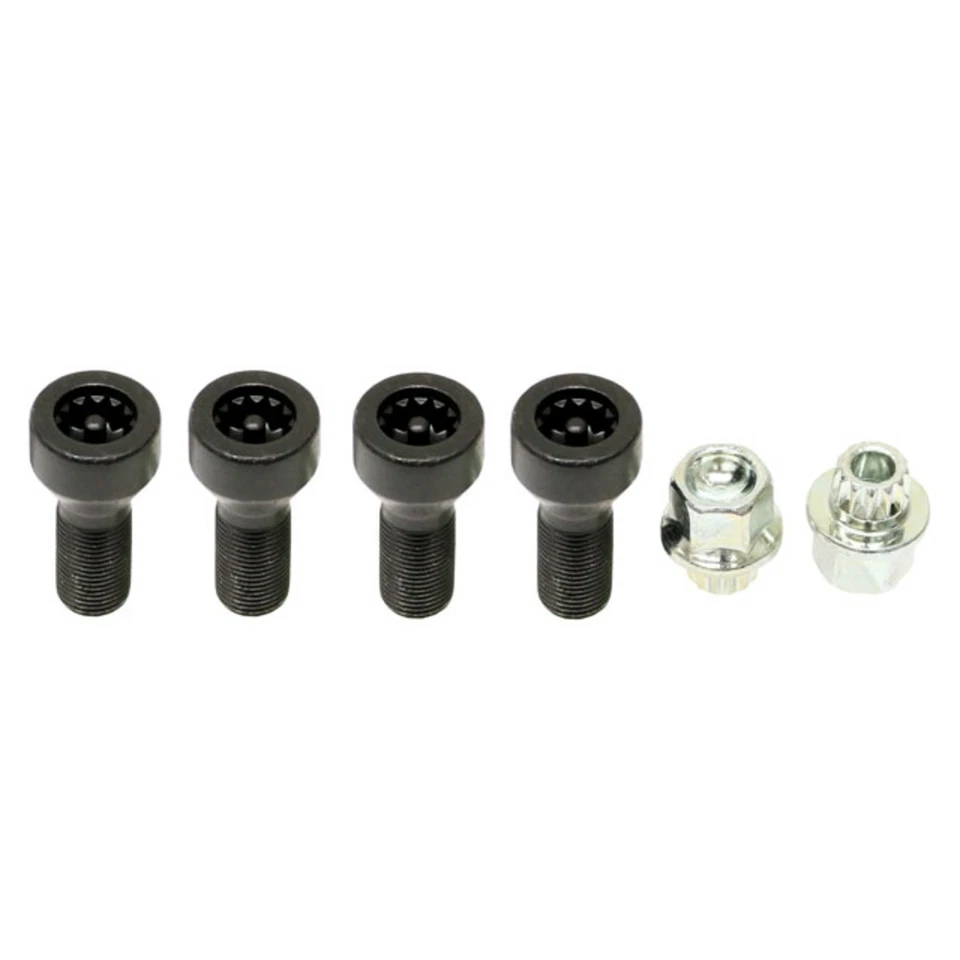 Juego de juegos de bloqueo de rueda originales BMW 36-13-6-776-076 para Mini Cooper Paceman Clubman Foto 1 de 1