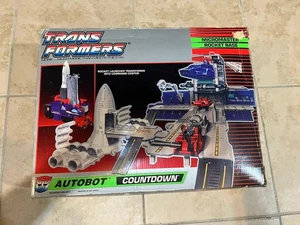 Vintage 1988 Transformers G1 Micromaster Rocket Base Countdown Not Complete - Picture 1 of 17